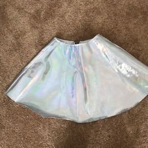 UNIF Holographic Skirt